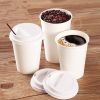 high capacity double wall paper coffee cup logo printing