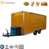 Different Models Fast Food Vending Trailer, Mobile Slush Food Cart, Popcorn Vending Cart