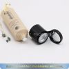 empty cosmetic tube with flip top lid for gel, cream container grey color tube packaging