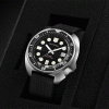 Turtle 6105-8110 ALBezel NH35 Tuna Diver Automatic wrist watch Mens diver BLACK