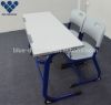 School double desk chair student school furniture study table chair set