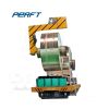 electric coil rail transfer cart for industrial use aluminum motorized coil transfer cart