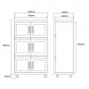 1483L anti static ESD dry cabinet ultra low humidity 5-60%RH