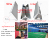 BDSport 60W 120W Indoor LED Luminaires badminton court lighting