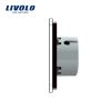 Toughened Glass 1gangs 1way Wall Light Touch Switch SW-T01-01-EUB