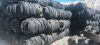 Used tyre bales 