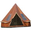 4M Colorful Gamping Luxury Oxford Hiking Bell Tent