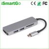 5 in 1 USB-C to HDMI & Combo Card Reader & USB HUB