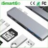 6 in 1 USB C HUB Combo SD TF Card Reader for MacBook PRO 13&amp;quot; 15&amp;quot;
