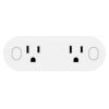 US Wifi Socket Smart Plug 2 in 1 with ETL Certificates Work with Alexa Echo Google Home System