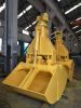 widely used rotary hydraulic clamshell excavator grab bucket