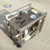 high pressure liquid filling booster pump  Pressure control bench