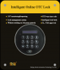 Best Selling Remote Control Intelligent Online OTC Lock For ATM, Vault And Deposit Box