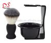 plastic shave stand safety shaving stand,shaving brush set