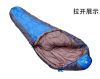 Hot Selling Portable Goose Down Mummy Sleeping Bag, Army Portable Mummy Sleeping Bag come with carry Bag