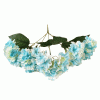 Soft fabric plastic stem Artificial Flower Hydrangea for wedding
