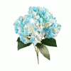 Soft fabric plastic stem Artificial Flower Hydrangea for wedding