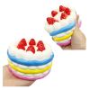 Beautiful strawberry jumbo cake squishy toys for stress reliever