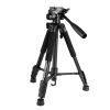 Kingjoy new released cheap 4 section aluminum lightweight video camera tripod