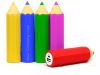 Multi Colors Pencil Style PVC Power Bank