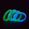 Wholesale cheap price Christmas Party Gift Item Glowing In The Dark Customized Bracelet Wristband