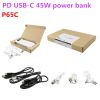 2018 new trend P65C type c mobile laptop power bank 20000mah with QC3.0 PD for new macbook pro 15"