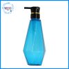 New Wholesale Semi-Transparent 160ml 500ml PET Plastic Shampoo bottle
