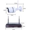 Hot Sale 4chs WiFi NVR Kits CCTV Surveillance System 1.0/2.0MP IP Camera for Home Alarm Security