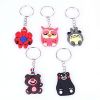 Gifts OEM Silicone Soft PVC Keyring Rubber 3D Keychain Key Chain