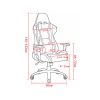 ZX-1015Z Modern High Back Armrests Ergonomic Office Swivel Bar Stool Chair