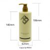 PET plastic Frosted bottle for shampoo and conditioner packaging use