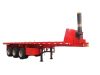 20Ft 30Ft 40Ft Container Flatbed Tipper Trailer 