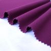 purple color tracksuit fabric school uniform super poly clinquant velvet fabric