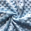 wholesale plush blue warp knitted brush velboa minky fabric fit for home textile