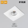 10W IP44  Energy Saving Led Square Recessed Downlight