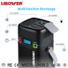 Libower 220V AC power bank case portable waterproof 30000mAh DC output solar mobile charger power bank for smart phone