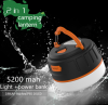 Senwok LED Camping Lantern 5000mAh Power Bank, 440 Lumens IP65 Waterproof Rechargeable Camping Lantern
