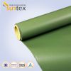 Grey heat resistant silicon coated glass fiber fabrics use for thermal insulation jacket