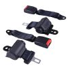 Easy Installing retractable seat belts and bars combo for Club Car, Yam, EZGO Golf Cart