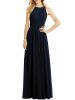 ssyiz cap sleeves long chiffon bridesmaid dresses