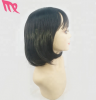 Black Color 35cm Short Synthetic Hair Wigs Stock Woman Wig For Daily