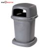 Hot sale Plastic garbage tank rubbish bin green bins rotomolding trash cans