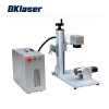Portable small mini fiber laser marking machine for metal plastic with big working area