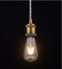 Vintage metal pendant light aluminum pendant lighting for E27 lamp holder