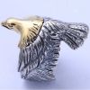 Mens Fashion Jewelry Sterling Silver Eagle Sculpture Skyhawk Ring (XH042519W)