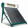 Copper Coil Pressurized Color Steel Solar water heater