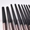 Cosmetic Brushes 17PCS Black Wooden Cosmetic Makeup Brush Foundation Powder Eyeshadow Makeup Brushes Set