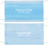 Custom 3 Ply Dental Medical Non-woven Disposable Face Mask