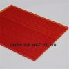10 years warranty Red color polycarbonate sheet for roofing