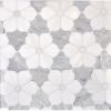 water jet marble mosaic tile